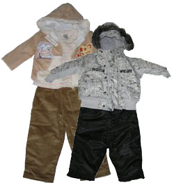 Детские теплые костюмы